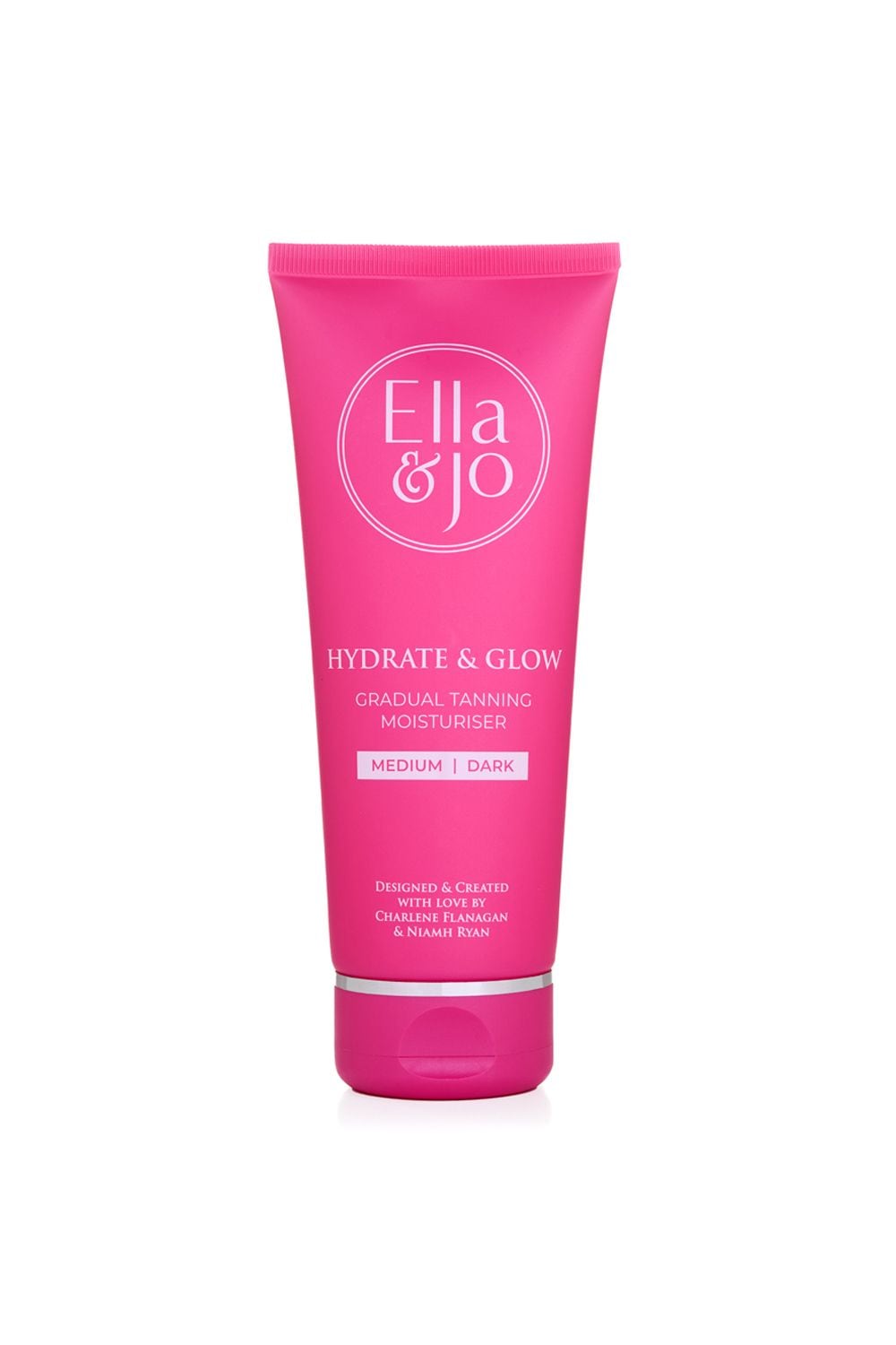 Ella & Jo Cosmetics Hydrate & Glow - Gradual Tan Moisturiser 200ml Medium Dark image 1