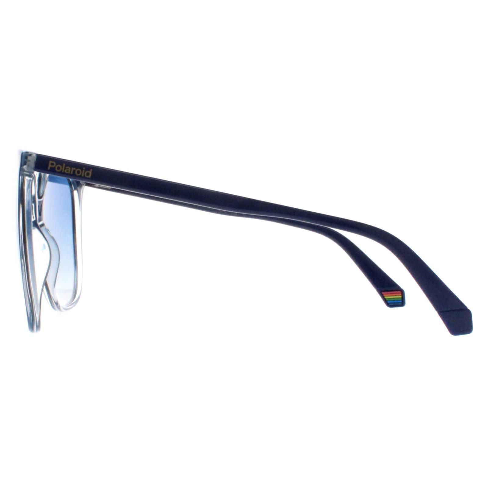 Polaroid Square Blue Blue Gradient Polarized PLD 6218/S image 3