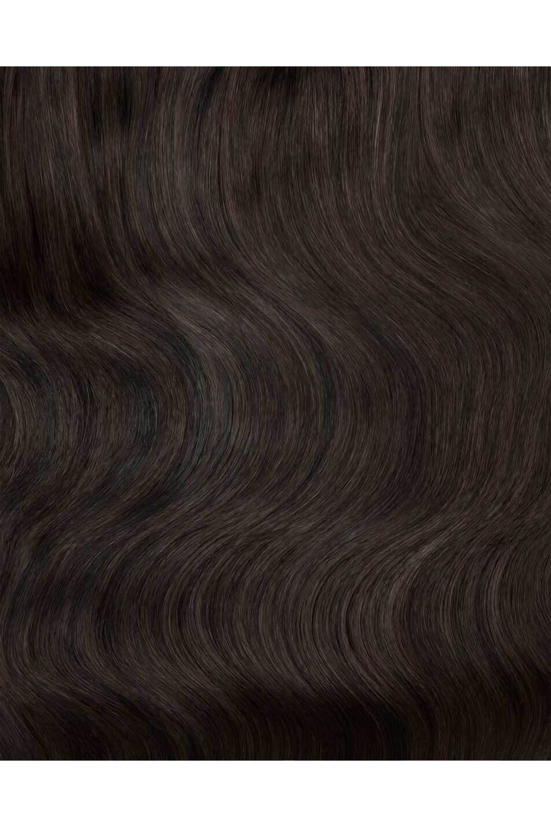 Beauty Works Beauty Works custom clip-in Fringe Topper 55g Hot Fudge image 5