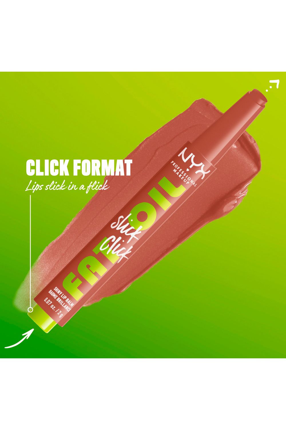 NYX Professional Makeup Fat Oil Slick Click Lip Balm 2g Verified image 5