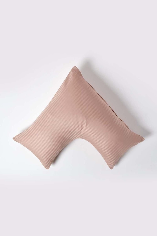 Homescapes Egyptian Cotton Super Soft V Shaped Pillowcase 330 TC