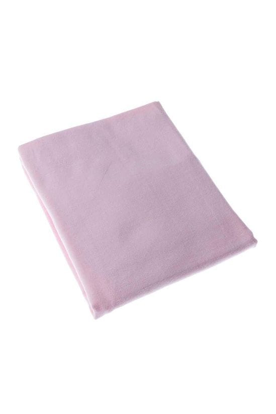 Homescapes 100% Brushed Cotton Cot Flat Sheet Single Pack, 100 x 150 cm