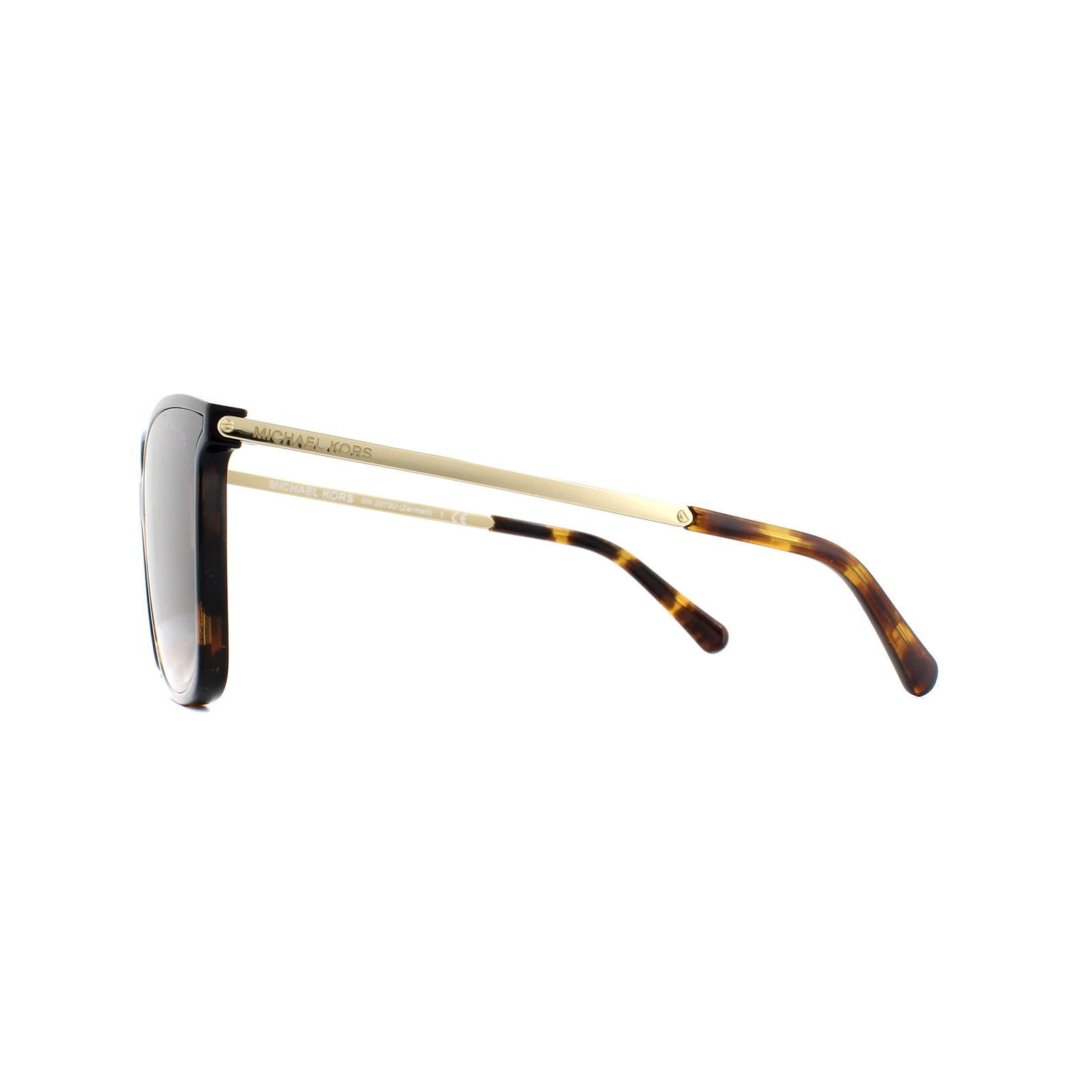 Michael Kors Square Dark Tortoise Smoke Gradient Sunglasses image 3