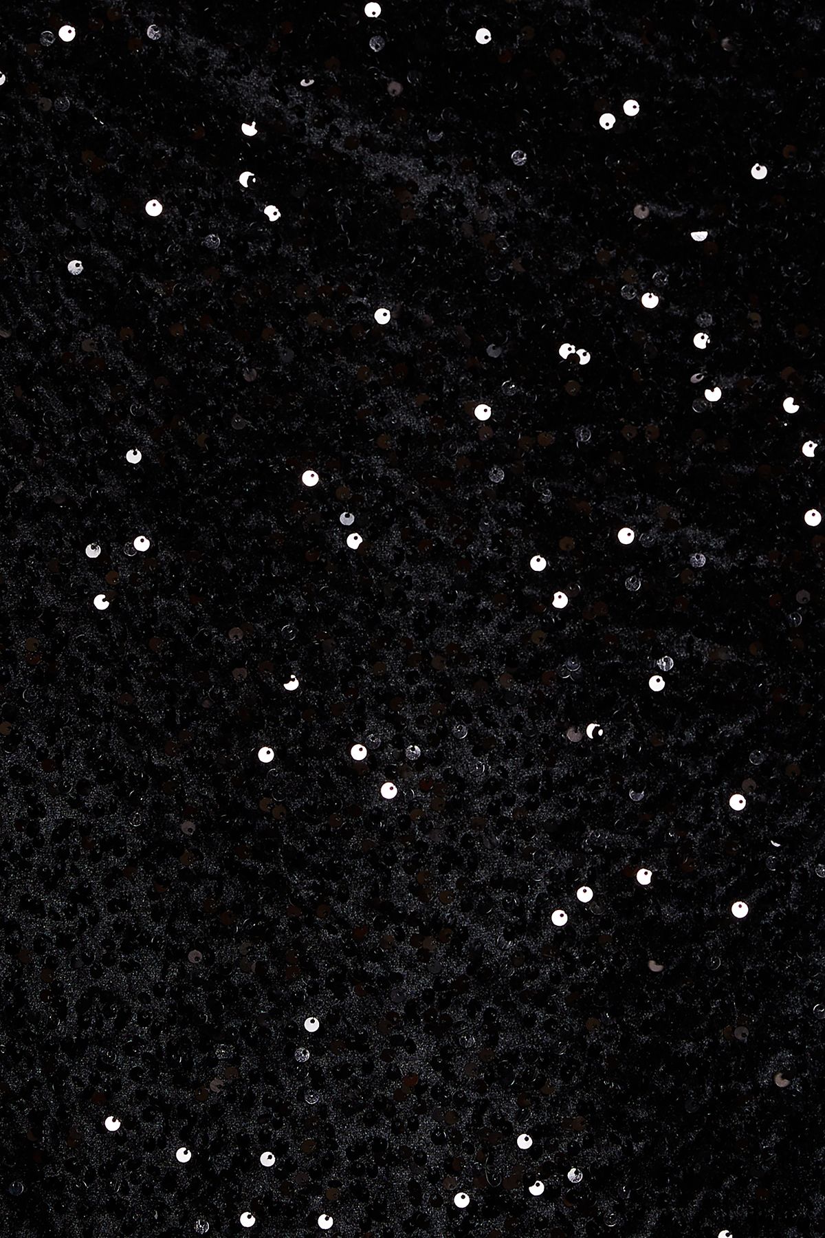 Dorothy Perkins Velvet Sequin Midi Skirt Black image 5