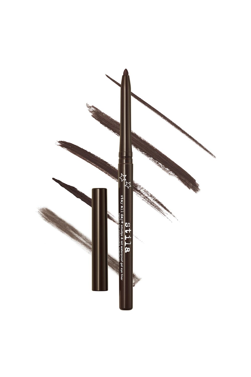 Stila Stay All Day® Smudge & Set Waterproof Gel Eye Liner Damsel Dark Brown image 3