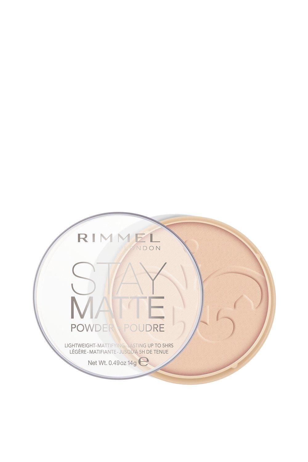 Rimmel London Stay Matte Pressed Powder Peach Glow image 1