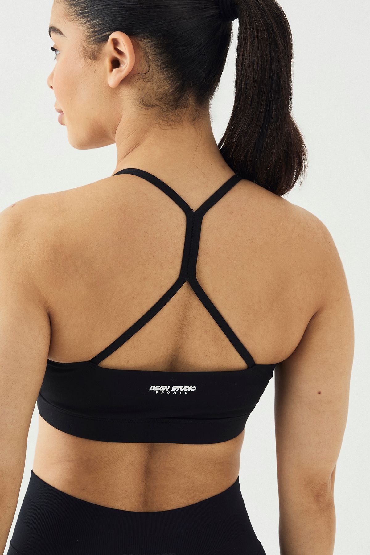 DSGN Studio DSGN Studio T Back Sports Bra Black image 4
