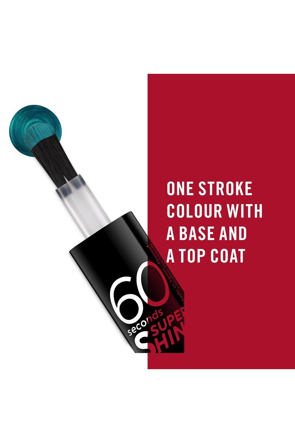 Rimmel London 60 Seconds Super Shine Nail Polish Siren image 3
