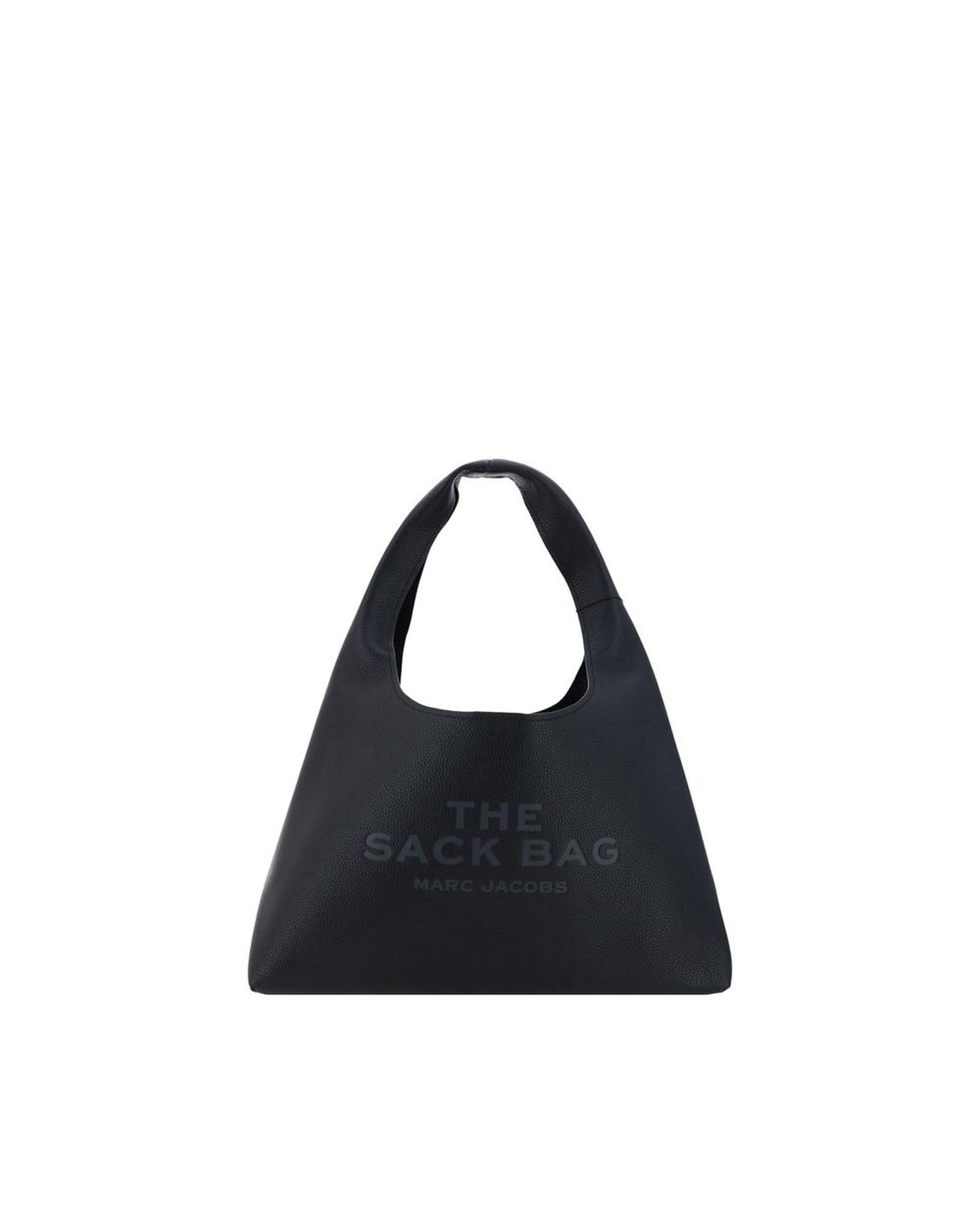 Marc Jacobs Sack Bag Leather Tote Wo - Black Shoulder Bags image 1