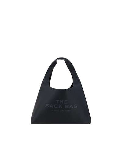 Marc Jacobs Sack Bag Leather Tote Wo - Black Shoulder Bags