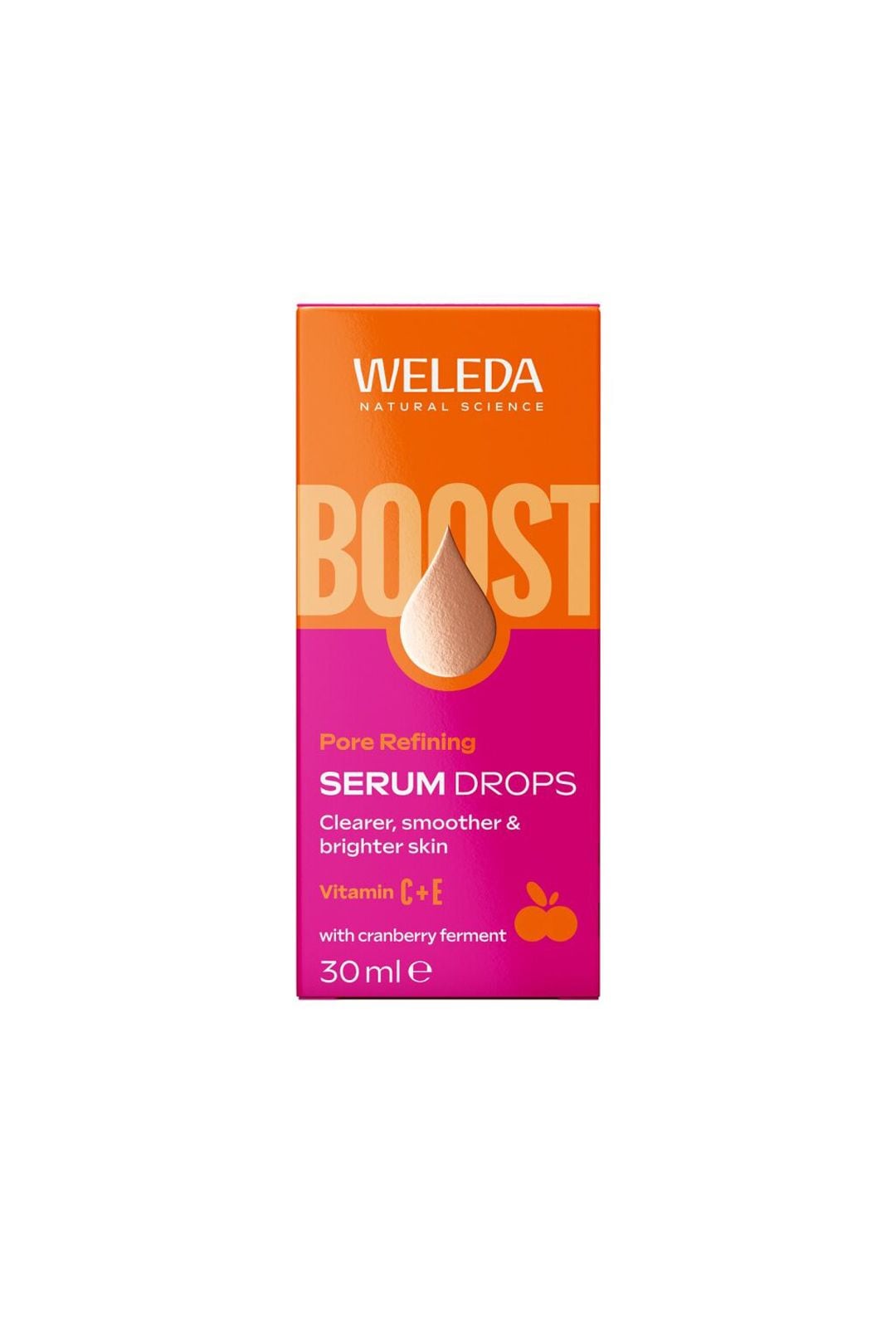 Weleda Pore Refining Vitamin C Serum Booster Drops 30ml Misc image 2