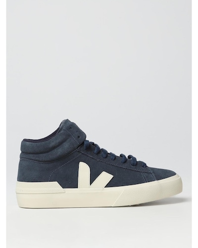 Veja V10 Mid Suede Sneakers Wo - Blue