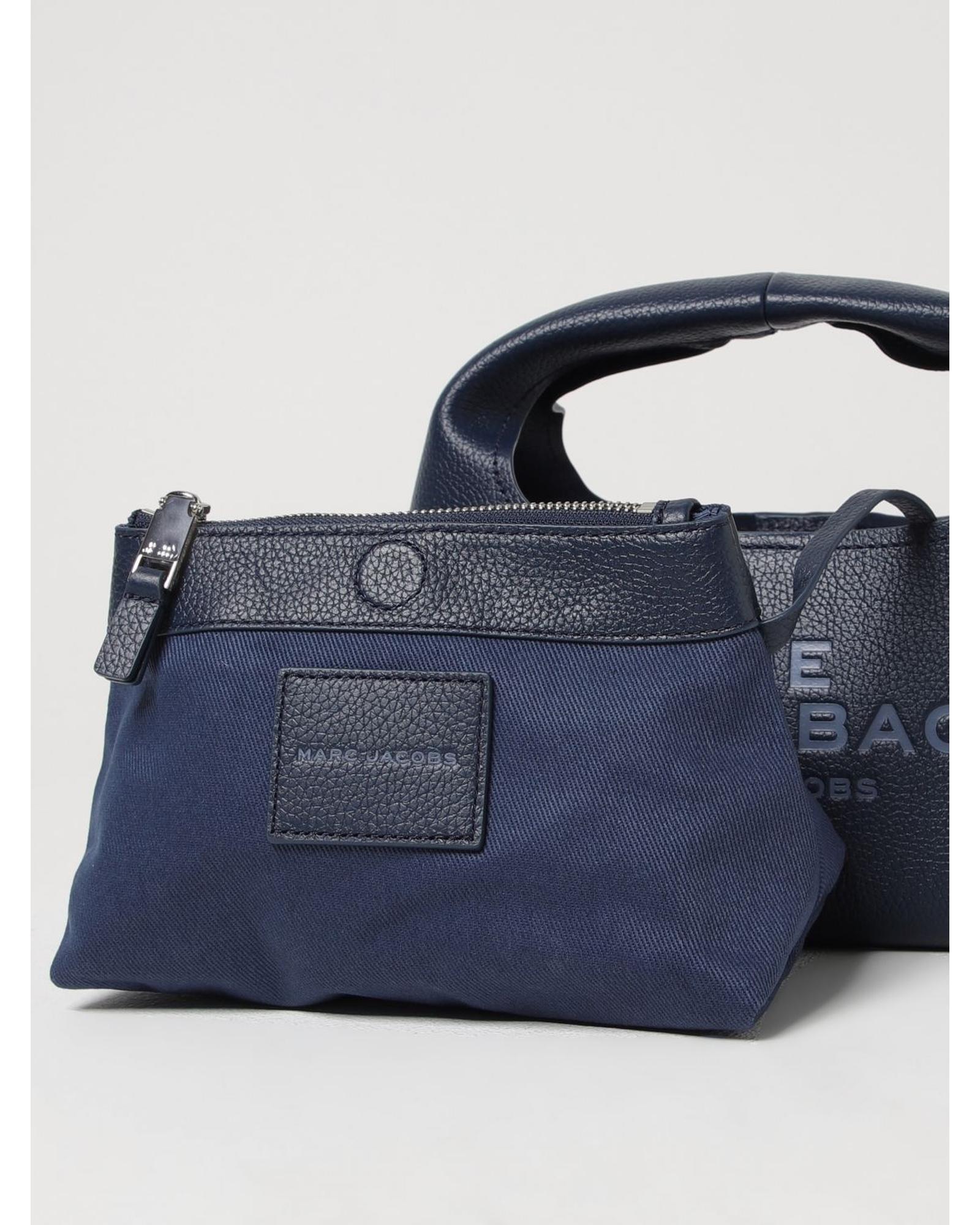 Marc Jacobs Sack Bag Handbag Wo - Blue Clutch Bags image 3