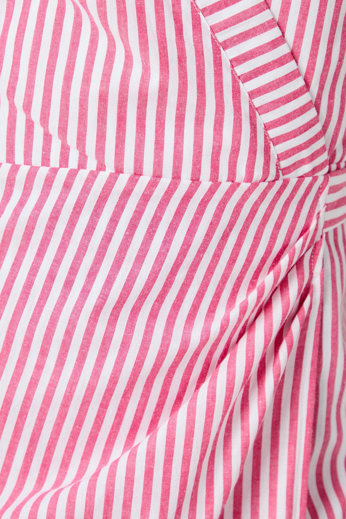 Principles Pink Stripe D - Ring Cotton Poplin Wrap Dress Pink image 5
