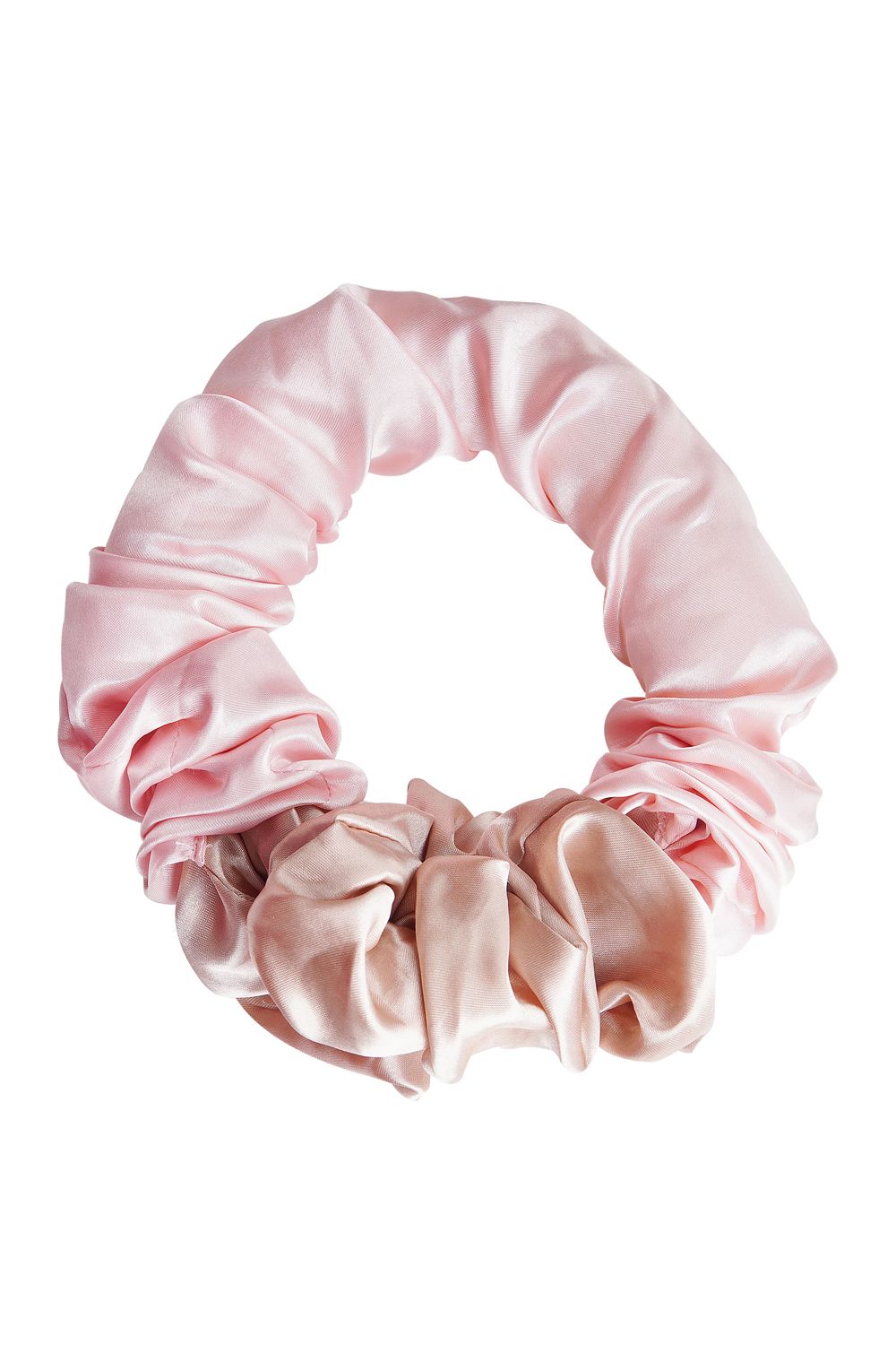 Brushworks Heatless Curling Scrunchie Pink image 3