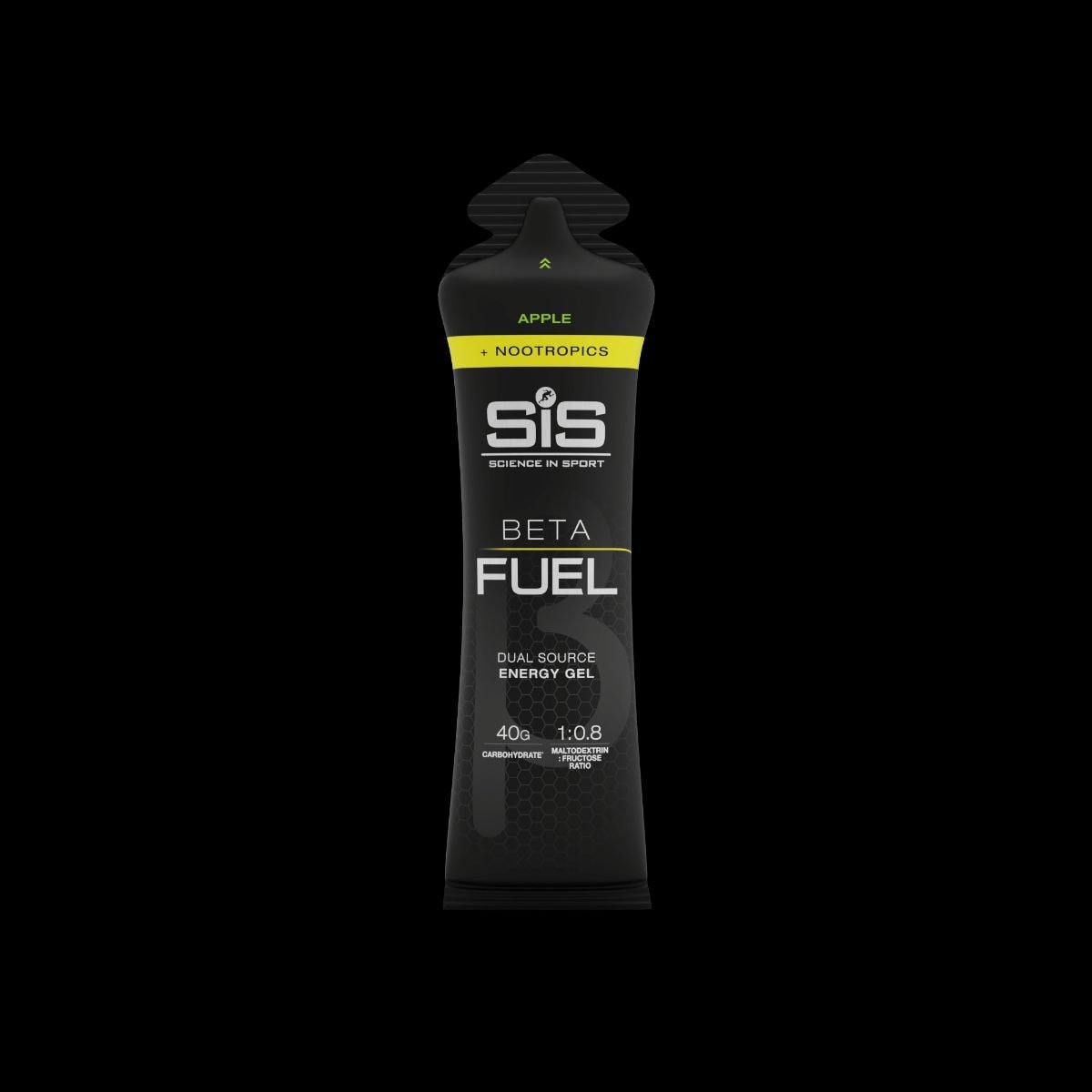 Science in Sport Beta Fuel +Nootropics Energy Gel 60ml - Apple - 6 Pack image 1