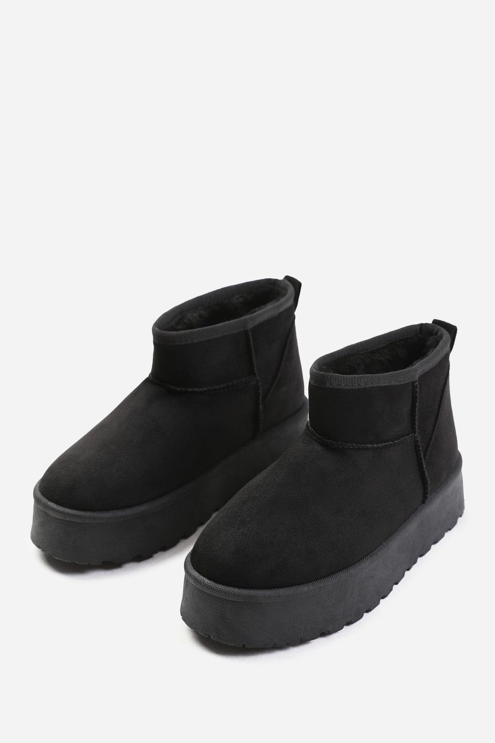 Where's That From 'Calla' Flatform Fur Lining Ankle Boot image 3