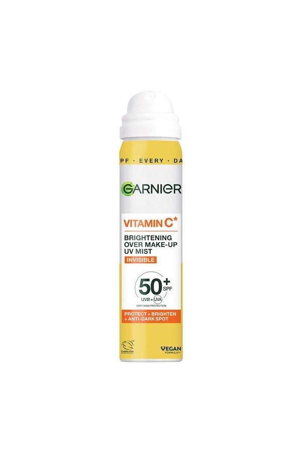 Garnier Vitamin C Brightening Over Make-Up UV Mist 75ml Multi