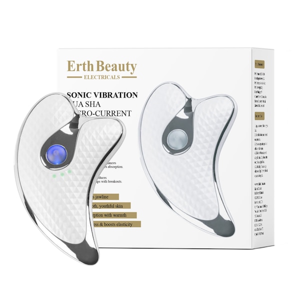 Erth Skin London Sonic Vibration GuaSha Micro-current Massager