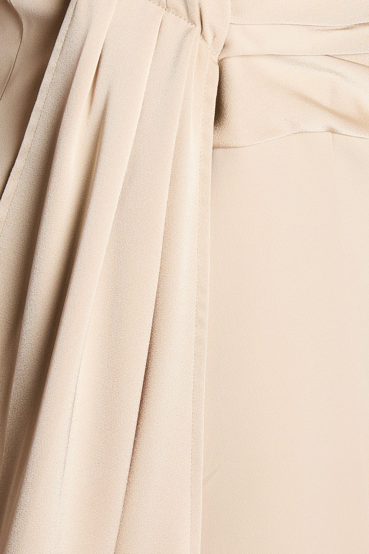 Coast Satin Detail Drape Front Blazer Champagne image 5