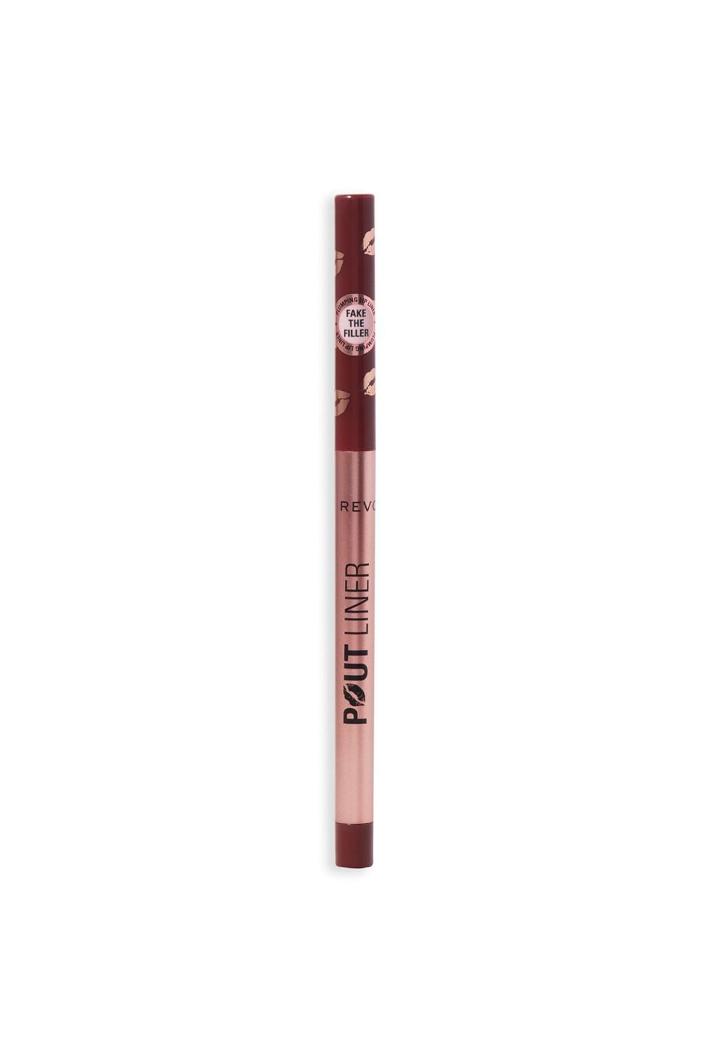 Revolution Pout Bomb Plumping Lip Liner Cookie Warm Brown image 3