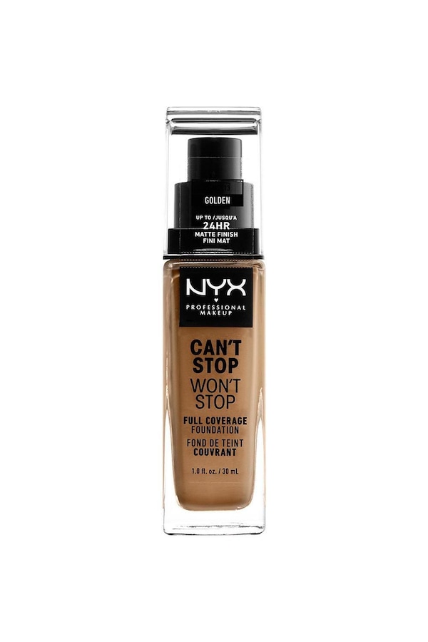 NYX Professional Makeup Can't Stop Won't Stop Full Coverage Foundation Golden