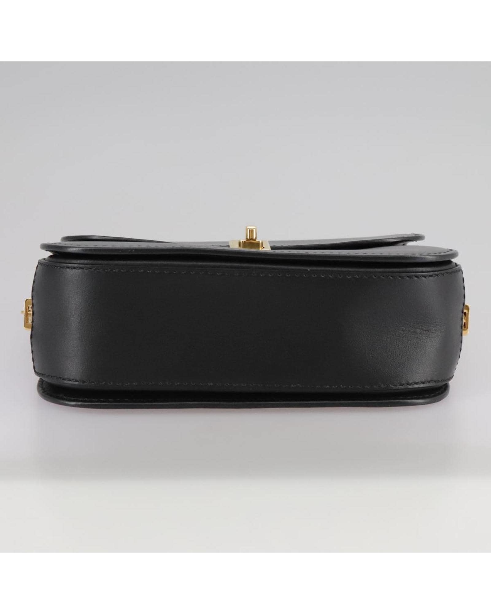 Valentino Preloved Chain Strap Shoulder Bag Wo - Black image 6