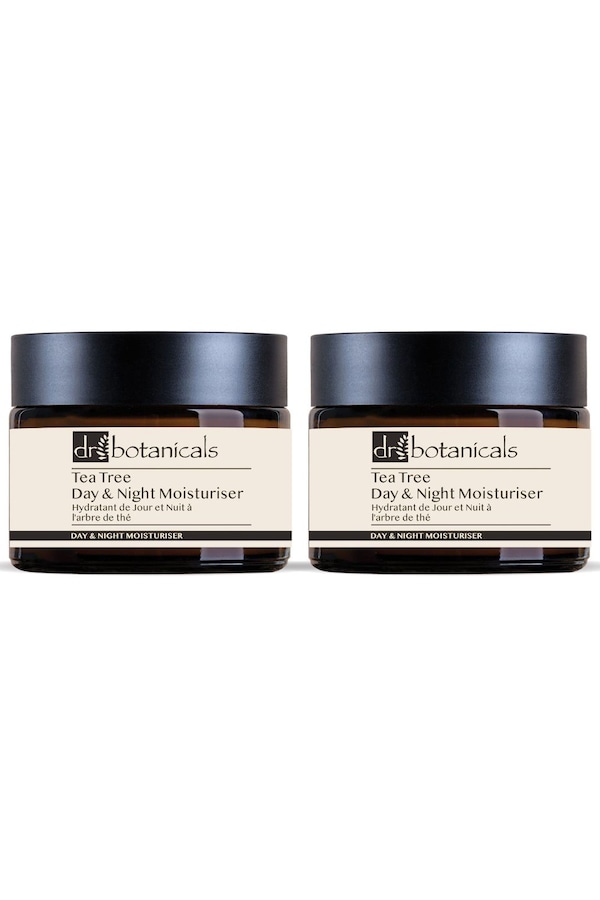 Dr. Botanicals Eucalyptus & Tea Tree Day & Night Moisturiser 50ml x 2 Duo Pack