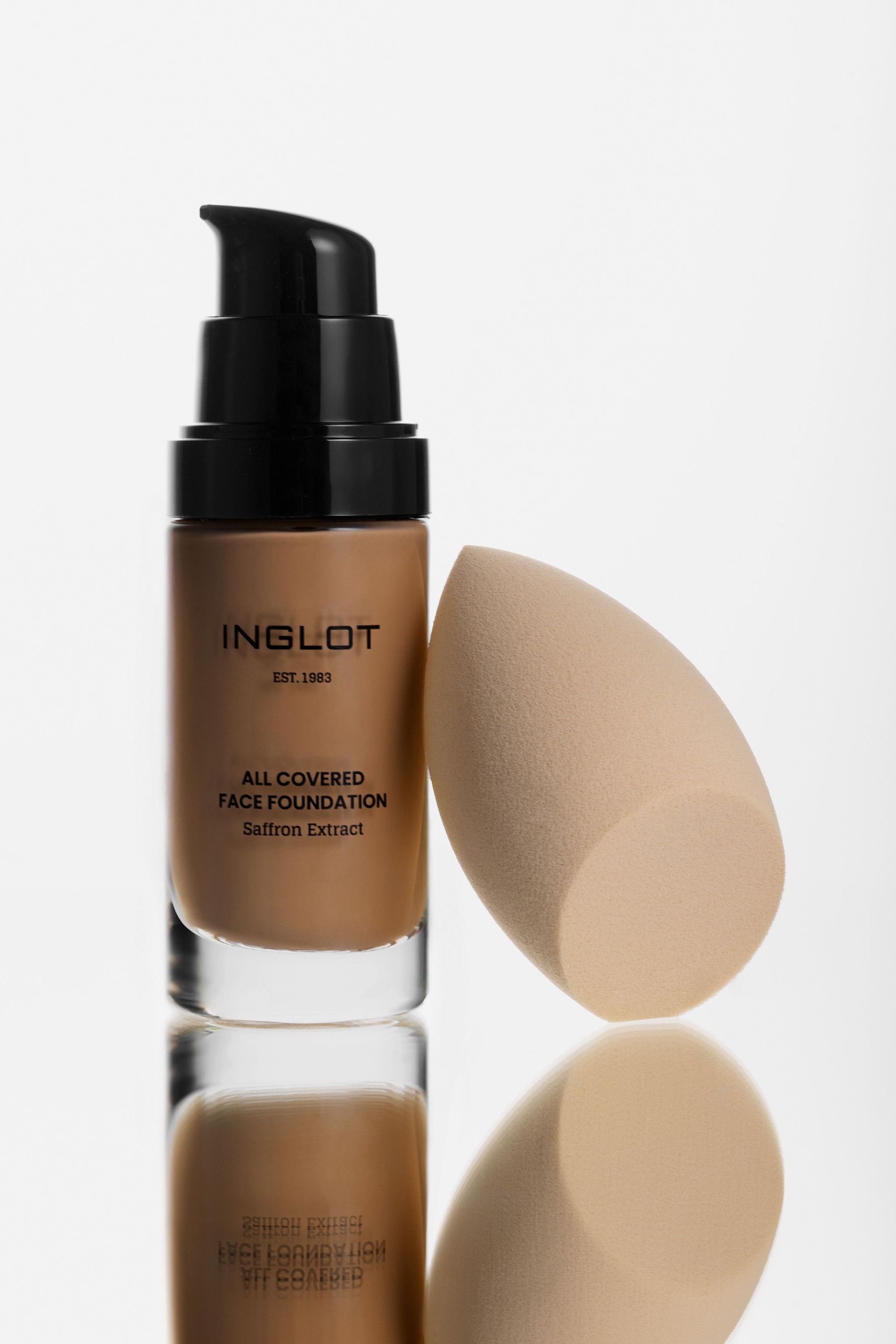 INGLOT All Covered Face Foundation image 5