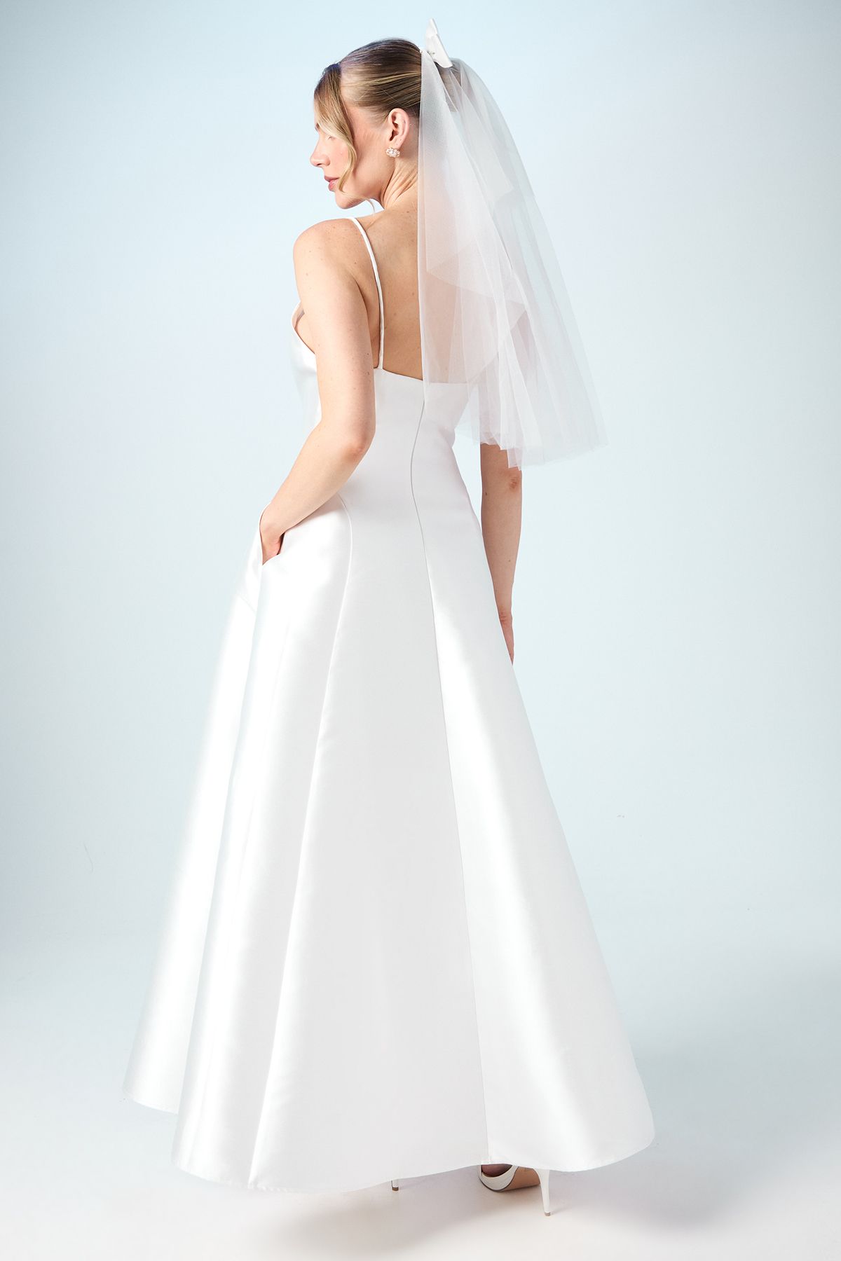 Coast Sweetheart Strappy Full Skirted Wedding Dress Ivory image 3