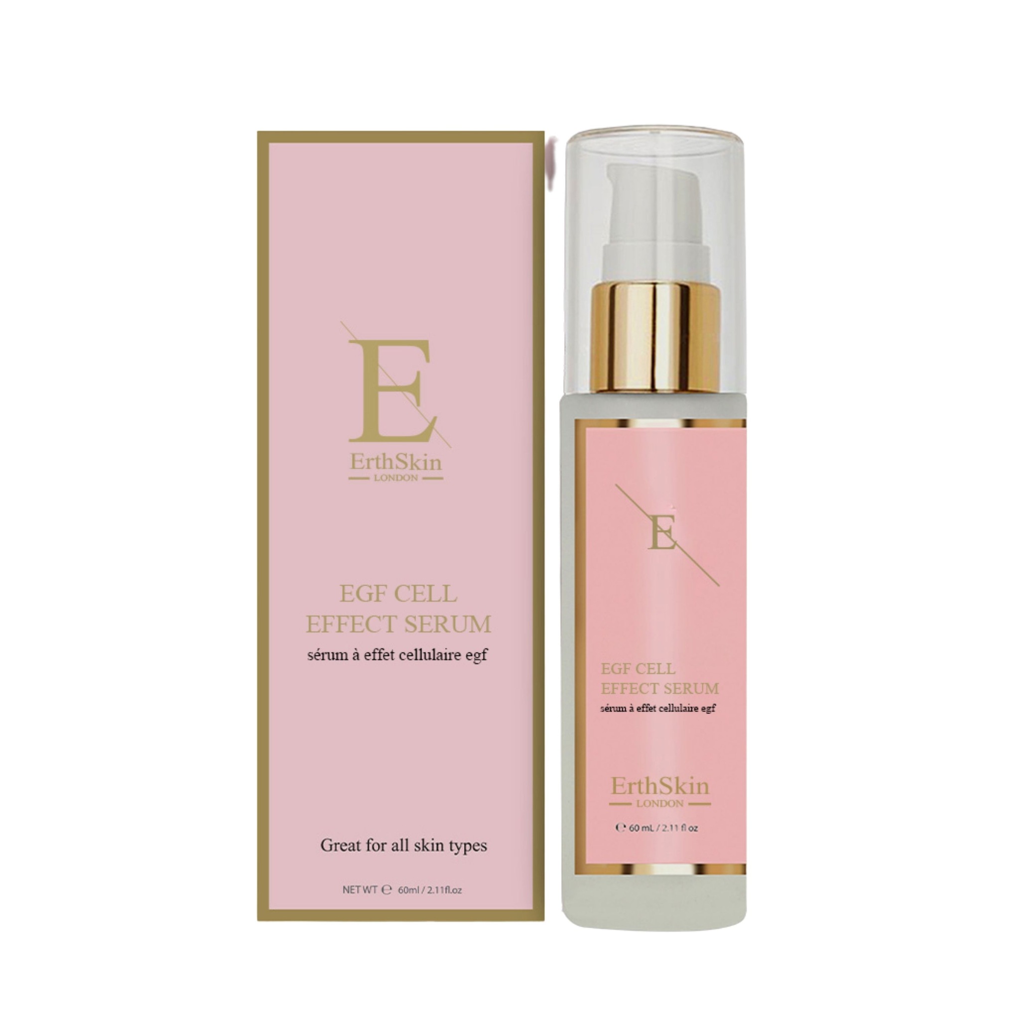 Erth Skin London Ultimate Skin Renewal Duo: Bee Venom & Manuka Honey Serum Oil 30ml + EGF Cell Effect Serum 60ml image 2