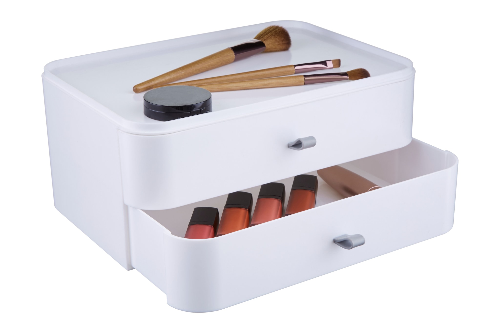 Orsina Plastic Makeup Drawer Organiser, Cosmetic Drawer Organizer, Ideal Drawer Cosmetic Organiser For Daily Use image 1