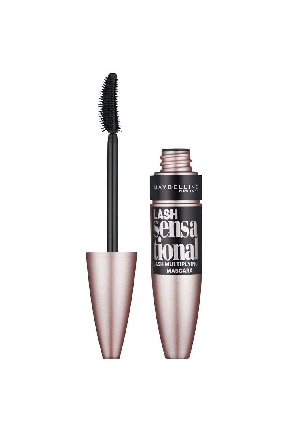 Maybelline Mascara Lash Sensational Volumizing and Thickening Eyelash Lengthening Intense Black image 1