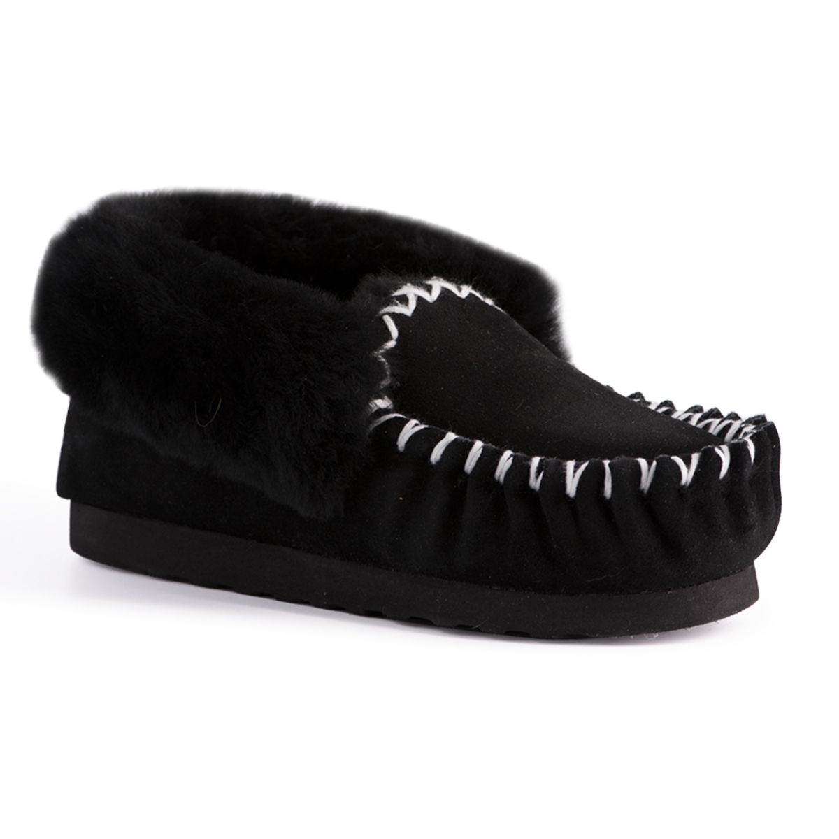 Aus Wooli Australia Hand Stitched Sheepskin Moccasin