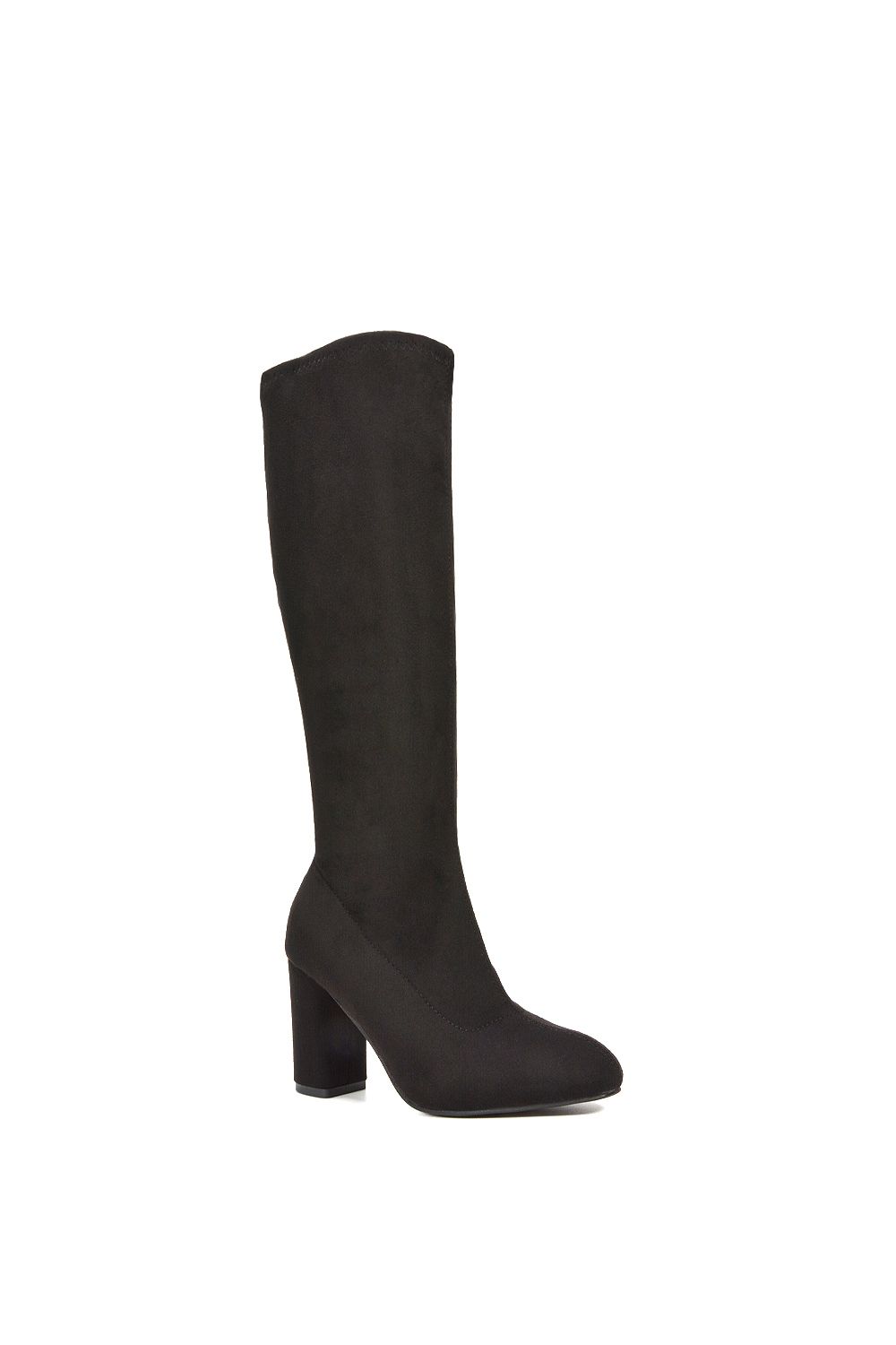 XY London 'Clementine' High Block Heel Knee High Boots image 2