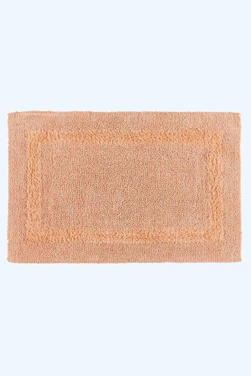 Homescapes Luxury Bath Mat Reversible 100% Cotton 1600GSM, 50 x 80cm, Extra Soft image 1