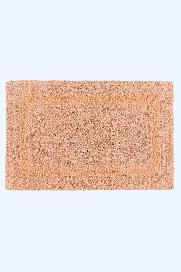 Homescapes Luxury Bath Mat Reversible 100% Cotton 1600GSM, 50 x 80cm, Extra Soft