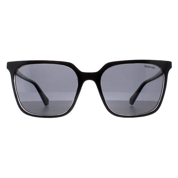 Polaroid Rectangle Black Crystal Grey Polarized PLD 4163/S