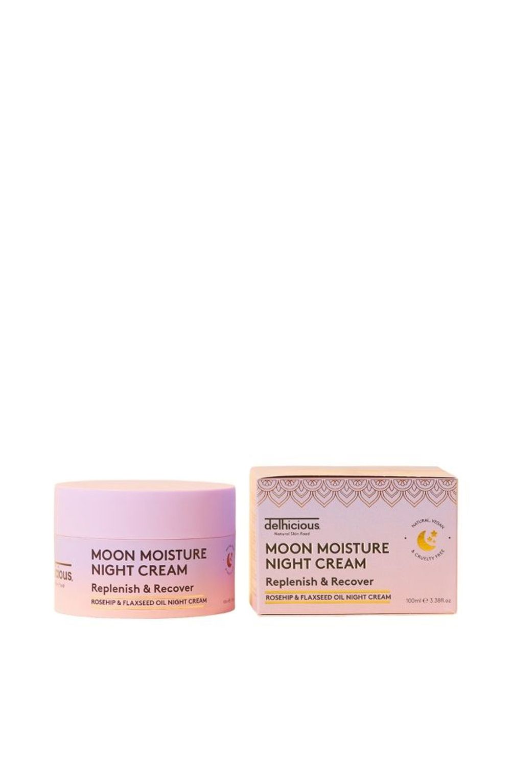 Delhicious Moon Moisture Night Cream 100ml Multi image 1