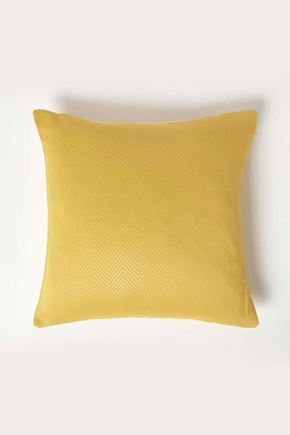 Homescapes Herringbone Cushion Cover image 1
