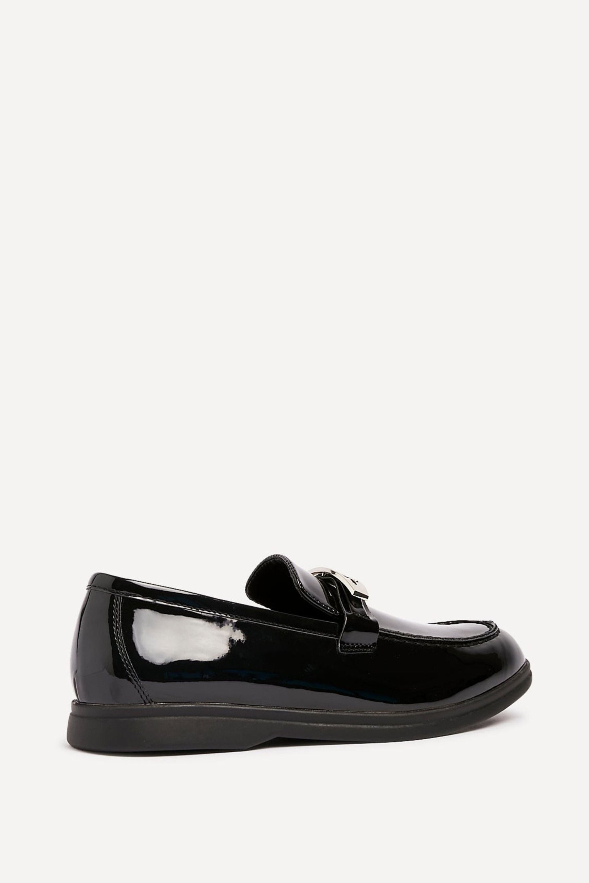 Linzi Script Black Patent Slip On Loafer image 5