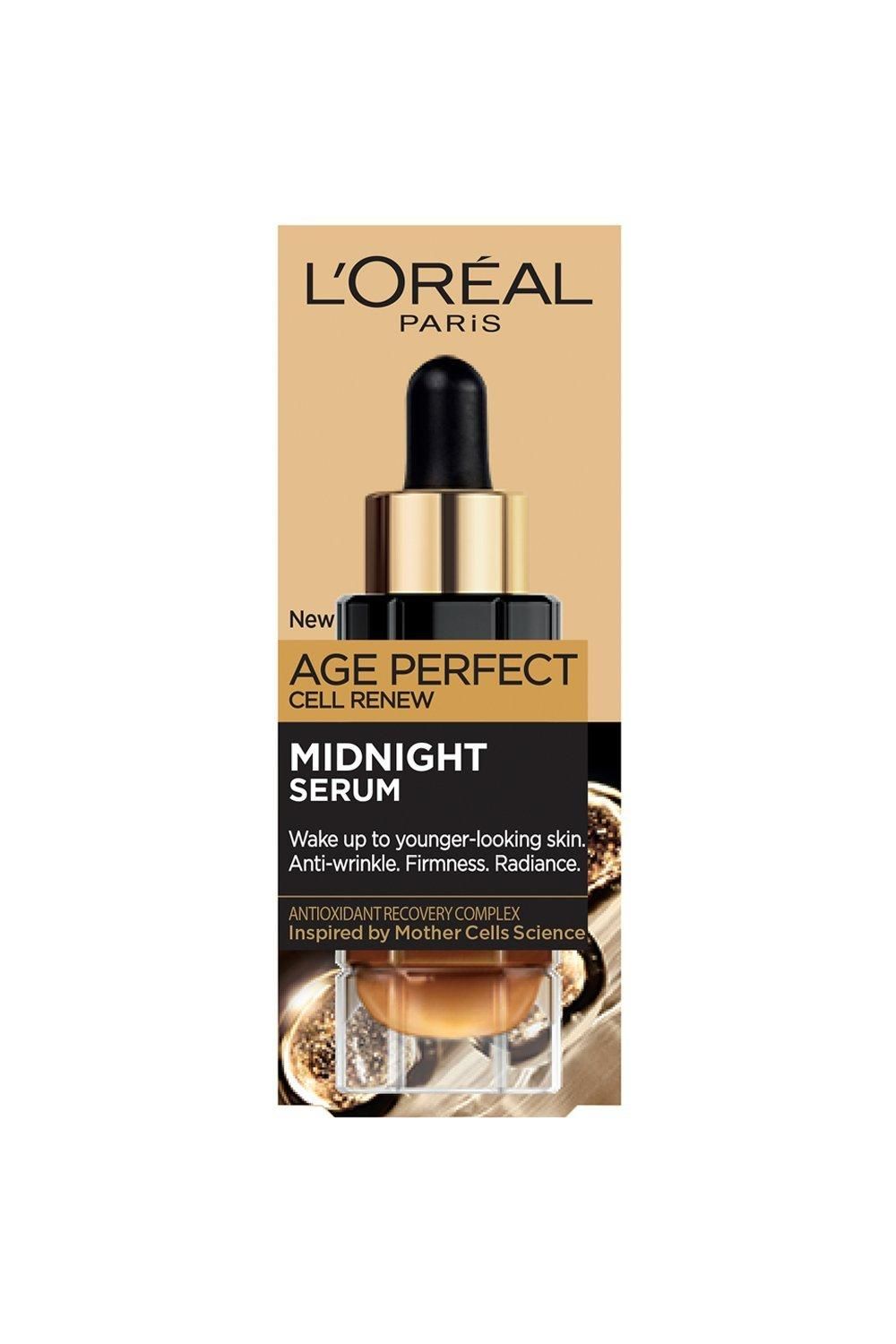 L'Oréal Paris Midnight Serum Cell Renew Age Perfect Anti-Oxidant Recovery Complex Night Serum Multi image 7
