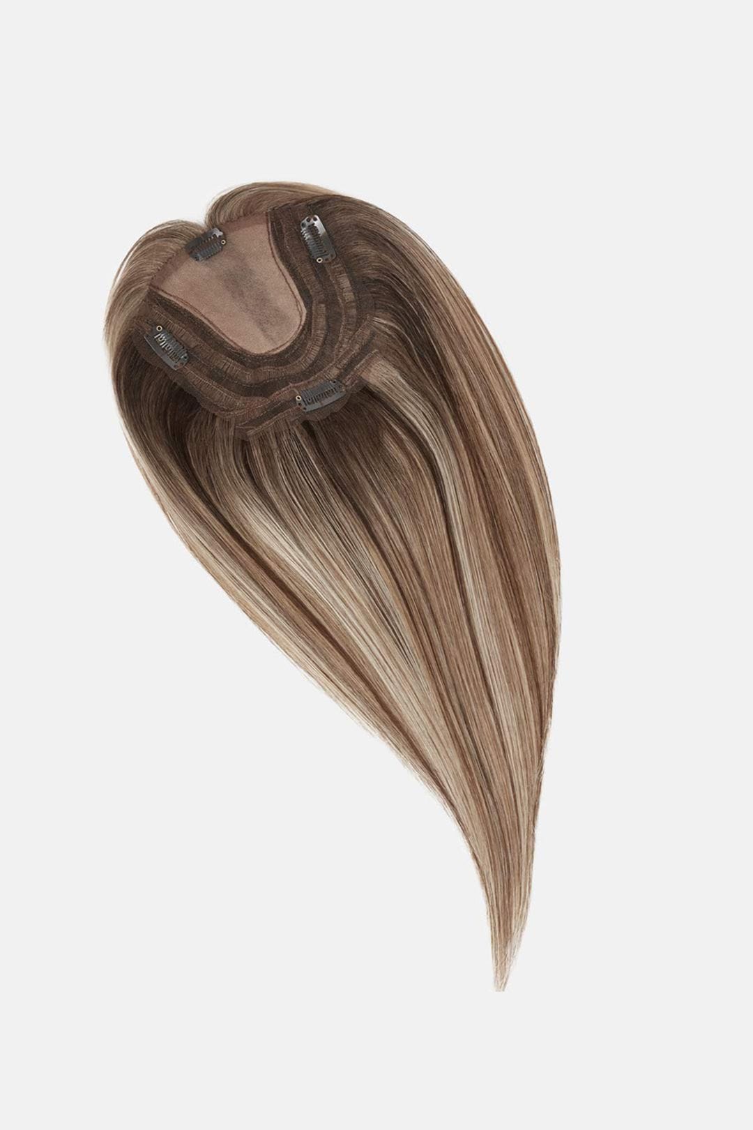 Beauty Works Beauty Works custom clip-in Fringe Topper 55g Mocha Melt image 2