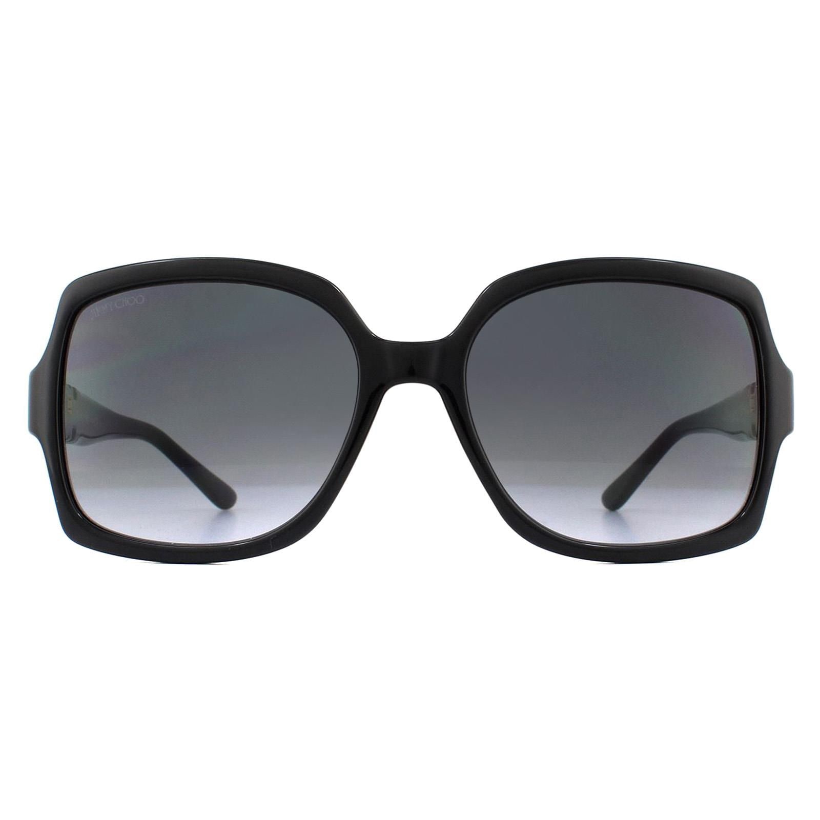 Jimmy Choo Square Black Dark Grey Gradient SAMMI/G/S Sunglasses image 1