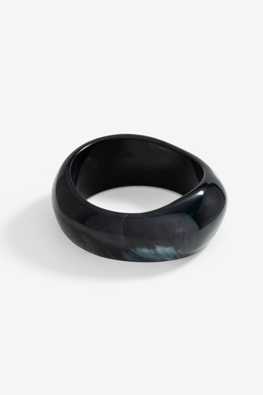 Mood Blue Resin Statement Stacker Bracelet image 1