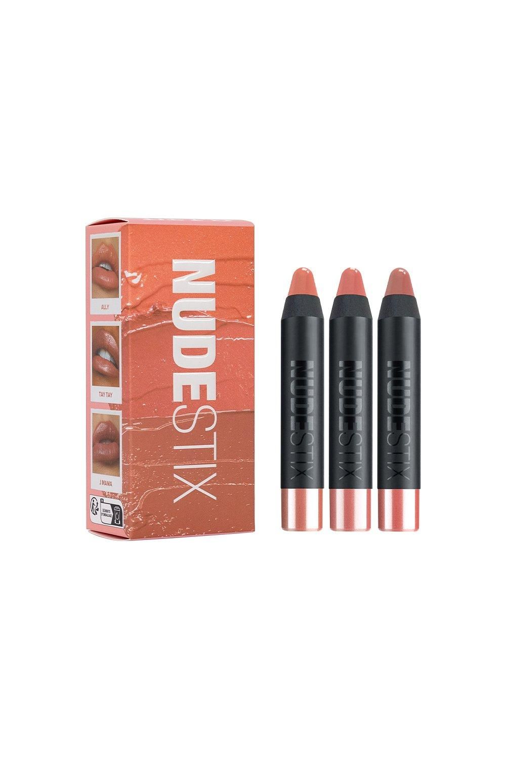 Nudestix NUDE NATURAL LIPS - FOUNDERS 3 PC MINI LIP KIT Multi image 6