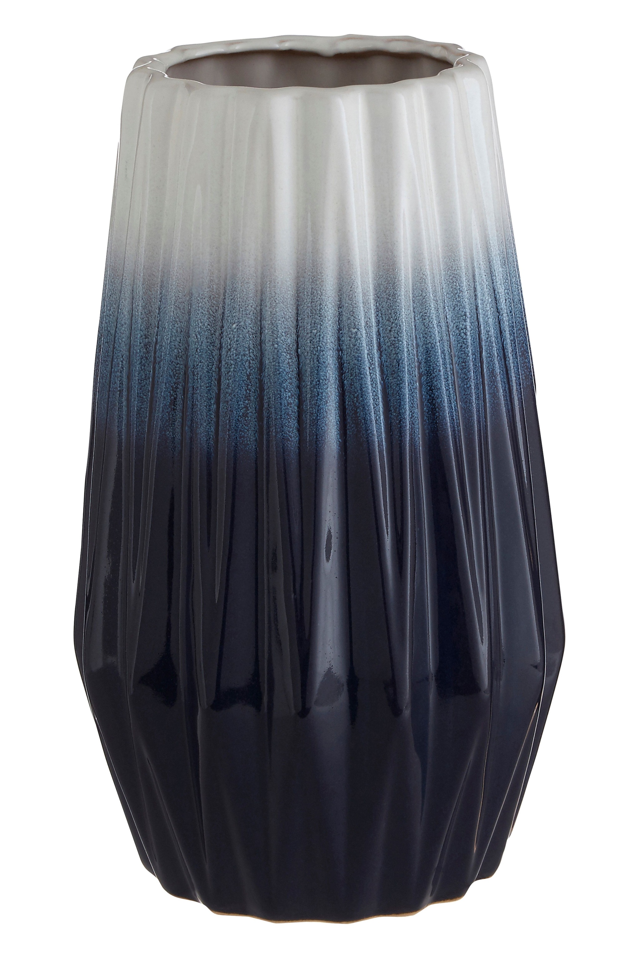 Orsina Sleek And Sturdy Small Ceramic Vase, Robust Pottery Vase, Decorative Vase For Artificial Flowers image 2