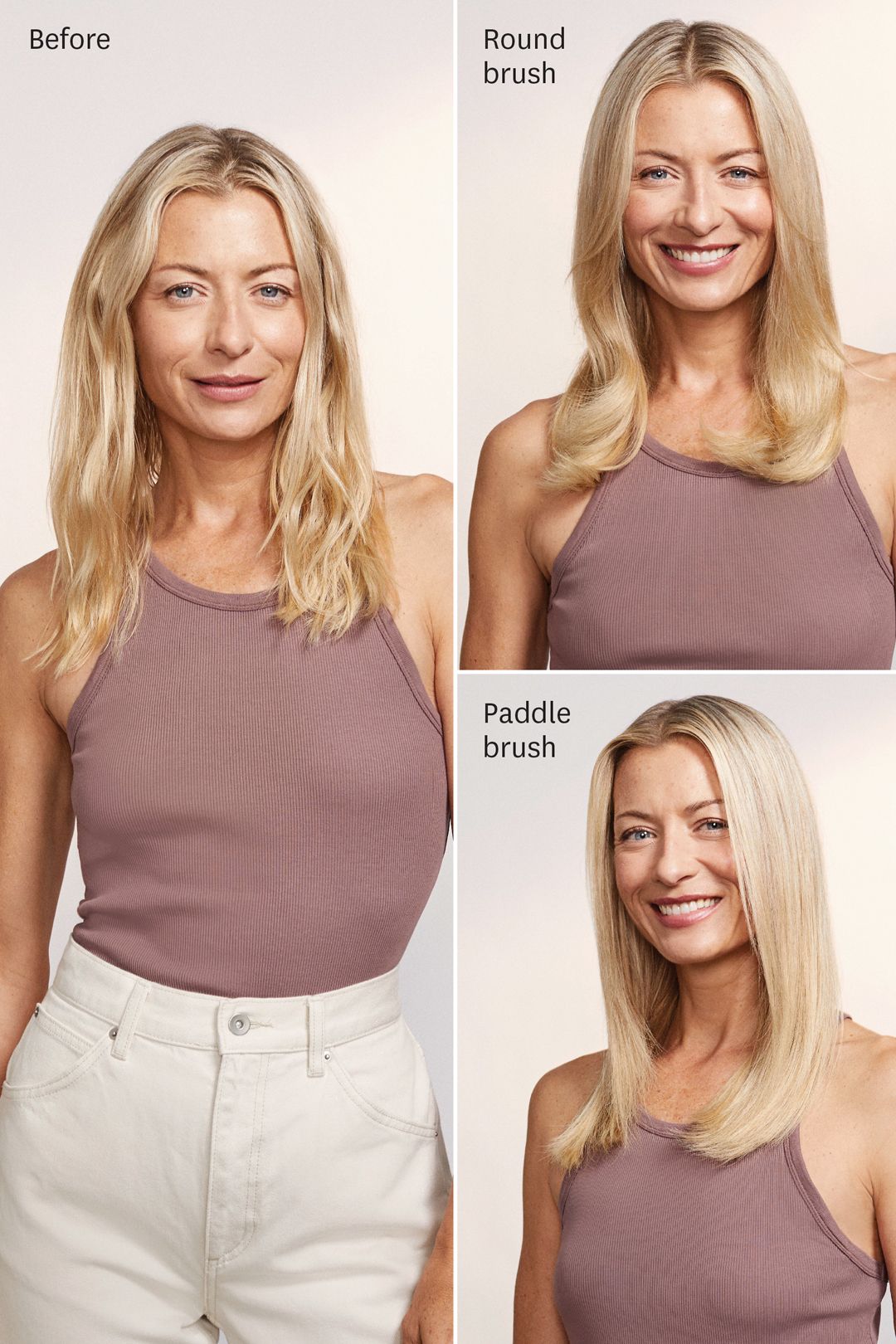 T3 AireBrush Duo Interchangeable Hot Air Blow Dry Brush Multi image 7