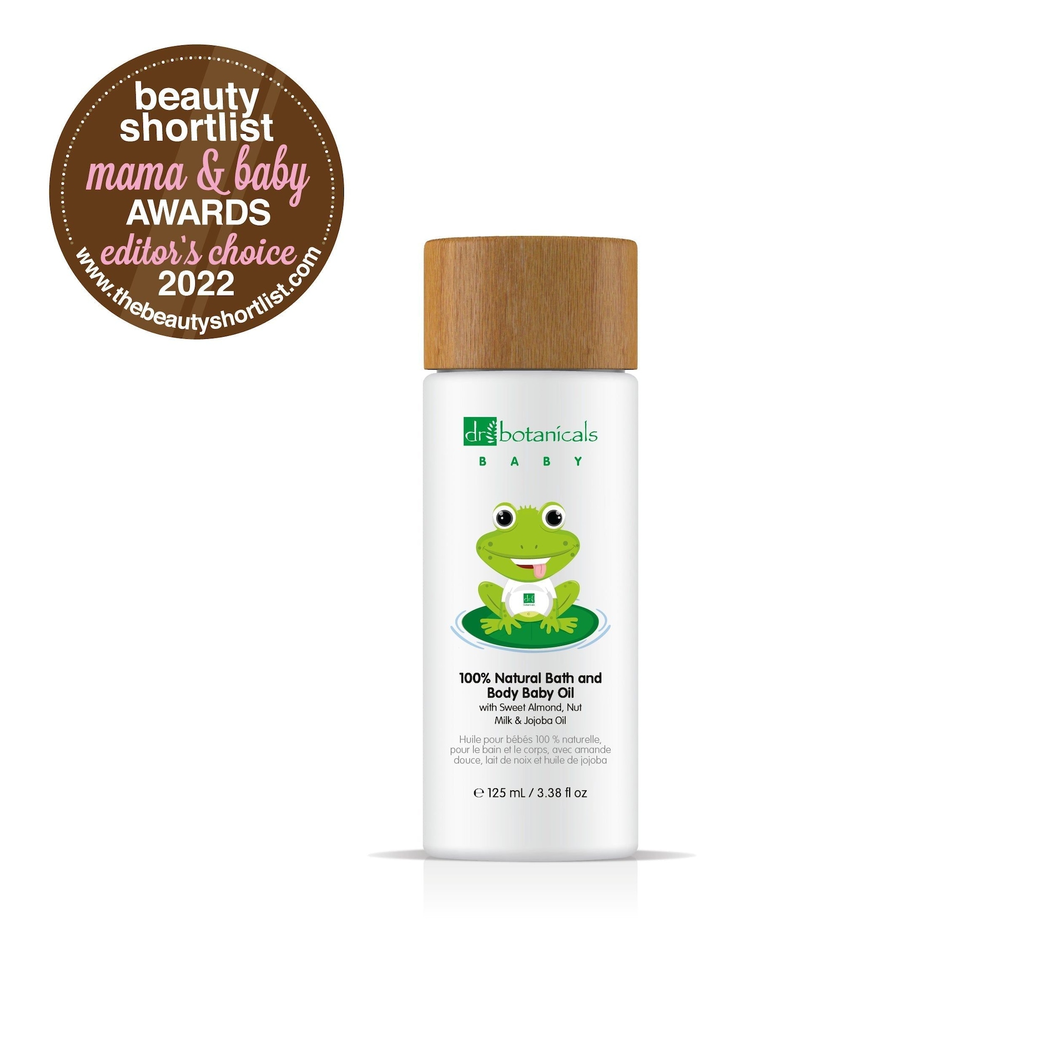 Dr. Botanicals Baby Collection Shampoo & Bath Gel, Body Oil & Milk Kit image 2