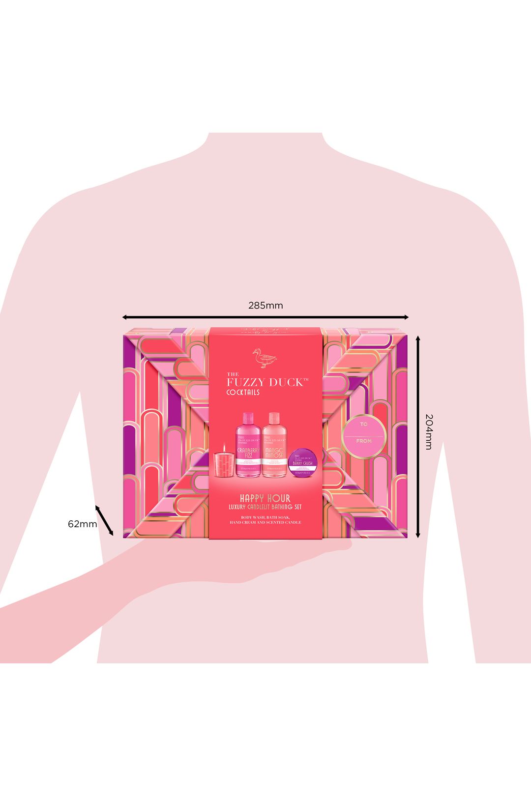 Baylis & Harding The Fuzzy Duck Cotswold Cocktails Luxury Candlelit Bathing Gift Set Multi image 7